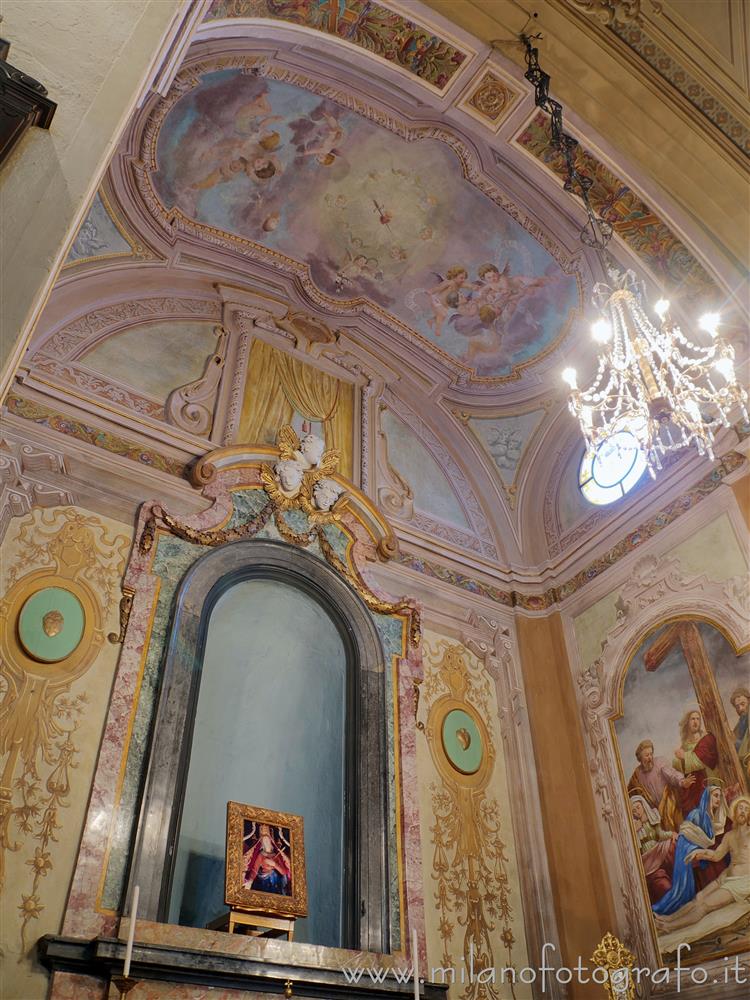 Biandrate (Novara, Italy) - Chapel of the Virgin of Sorrows in the Church of San Colombano